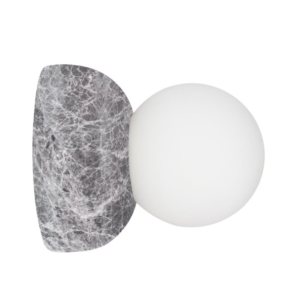 Kinkiet plafon sufitowy Torrano 13, IP44, szary marmur - Globen Lighting