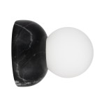 Kinkiet plafon sufitowy Torrano 13, IP44, czarny marmur - Globen Lighting