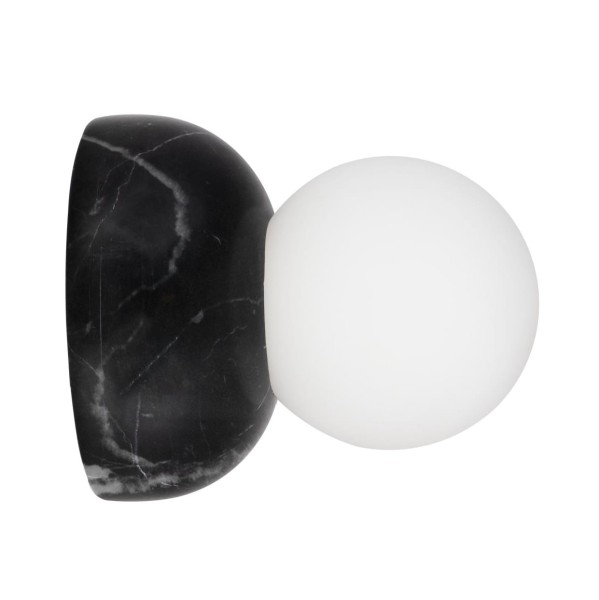 Kinkiet plafon sufitowy Torrano 13, IP44, czarny marmur - Globen Lighting