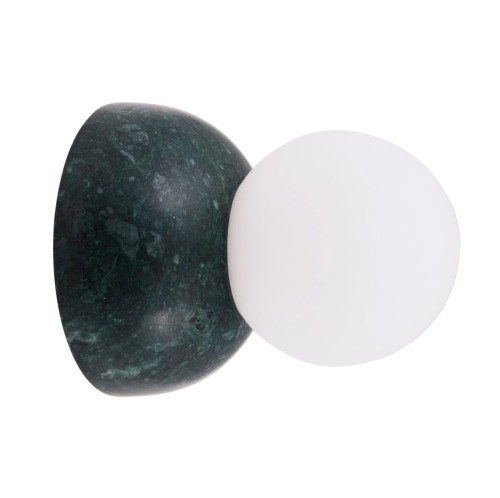 Kinkiet plafon sufitowy Torrano 13, IP44, zielony marmur - Globen Lighting