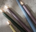 Świeca stożkowa Led na baterie z ruchomym płomieniem, Ivory - Uyuni