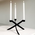 Świecznik trójramienny LightArch 28, czarny mat - Uyuni