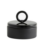 Pojemnik dekoracyjny czarny Taza - Nordal