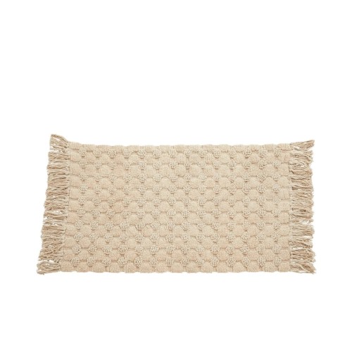 Dywanik łazienkowy z frędzlami Luna 60x120, off white - Nordal