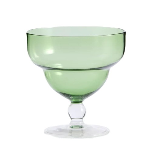 Kieliszki do koktajli Crocus zielone 250 ml, 6 szt - Nordal