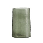 Wysokie szklanki do napojów młotkowane Vita 450 ml zielone, 6 szt - Nordal