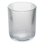 Szklanka z ryflowanego szkła Ema 250 ml, bezbarwna, 6 szt - Atmosphera
