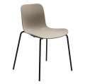 Nowoczesne krzesło Langue, Warm Grey - NORR11