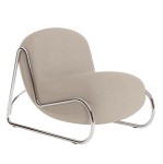 Fotel tapicerowany Boho, Zero boucle - NORR11