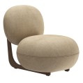 Fotel wypoczynkowy do salonu Cooper Wood, Giada - NORR11
