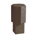 Stolik pomocniczy kolumna Quartz, Clay - NORR11