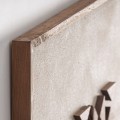 Minimalistyczny obraz z drewnianym dekorem Akrin 82x122 - Vical