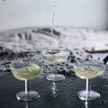 Kieliszki do koktajli, deserów i szampana Ripe z ryflowanego szkła, 4 szt - Muubs