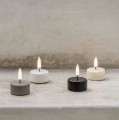 Świeca tealight na baterie z ruchomym płomieniem Tealight 400, Sandstone - Uyuni