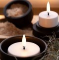 Świeczka na baterie z ruchomym płomieniem Tealight Maxi, Nordic White - Uyuni