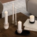 Świeca na baterie z ruchomym płomieniem, walec Led, 7,8x20, Ivory - Uyuni