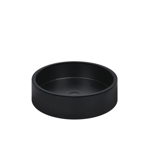 Minimalistyczny świecznik na świecę walec Light Maxi, czarny - Uyuni