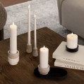Minimalistyczny świecznik na świecę walec Light Maxi, czarny - Uyuni