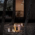Świeca walec Outdoor zewnętrzna LED z ruchomym płomieniem 8,4x15 cm, biała - Uyuni