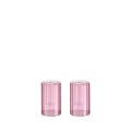 Szklane świeczniki na świece stożkowe Lima Vintage Rose, 2-pack - Moods and More