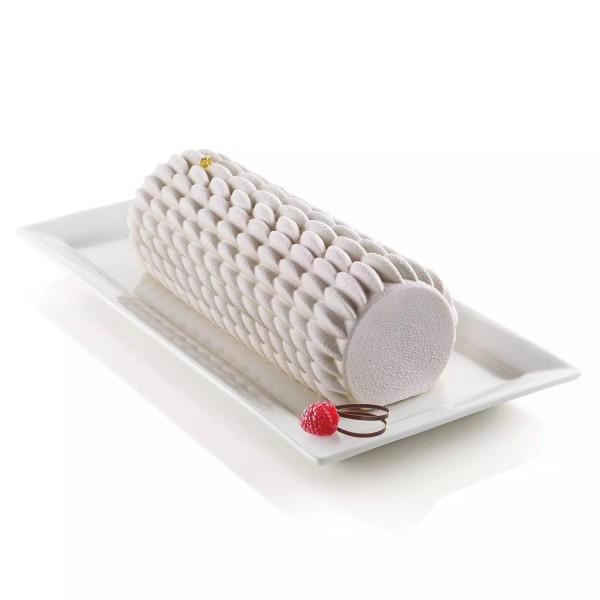 Forma silikonowa do ciast, rolad i musów Buche Quenelle - Silikomart