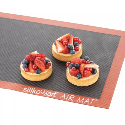 Mata silikonowa z mikroperforacją do pieczenia 40x30 cm Air Mat - Silikomart