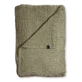 Narzuta na łóżko 200x260 z bawełny organicznej Dani, Sage - Himla
