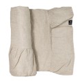 Obrus z falbanką lniany 170x270 Volin Oatmeal - Himla