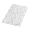 Forma do mini tart silikonowa z ringami Kit Tarte Ring Honoré Ø8 cm, zestaw - Silikomart
