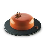 Podkład pod tort i ciasta Ø25 cm czarny, okrągły - Silikomart