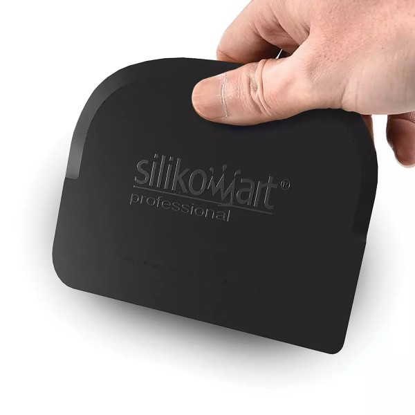 Skrobak do ciasta 14,5 × 9,7 cm, zestaw 10 szt - Silikomart