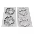 Forma silikonowa do dekoracji ciast i tortu 3D Flower Power Ø14 cm - Silikomart