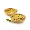 Forma do ciast kruchych, francuskich i tart Airplus Round Ø12 cm, perforowana - Silikomart