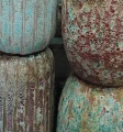 Duża donica ceramiczna mrozoodporna 57 cm z pionowymi żłobieniami - Polnix