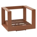 Fotel ogrodowy obrotowy Allure Beige Mahogany - Hesperide