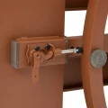 Fotel ogrodowy obrotowy Allure Beige Mahogany - Hesperide