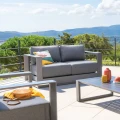 Sofa ogrodowa dwuosobowa Allure, Graphite Grey - Hesperide
