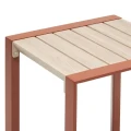 Mały stolik ogrodowy Allure, Beige Mahogany - Hesperide