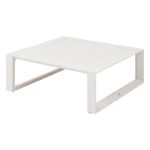 Niski stolik ogrodowy Allure 97x97x37 cm, Oatmeal - Hesperide