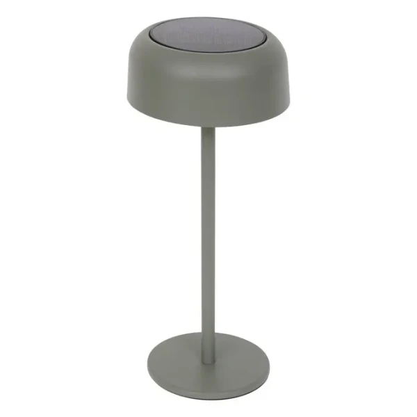 Lampa solarna stołowa Bolty 30 cm z aluminium, Laurel green - Hesperide