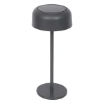 Lampa solarna stołowa Bolty 30 cm z aluminium, grafit - Hesperide