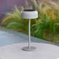 Lampa solarna stołowa Bolty 30 cm z aluminium, Coffee - Hesperide