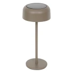 Lampa solarna stołowa Bolty 30 cm z aluminium, Coffee - Hesperide