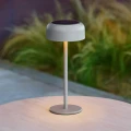 Lampa solarna stołowa Bolty 30 cm z aluminium, Coffee - Hesperide