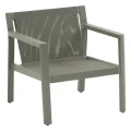 Zestaw mebli ogrodowych Flovia 4-osobowy z aluminium i texaline, Laurel green - Hesperide