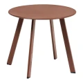 Mały stolik na balkon Saona Ø50, Mahogany - Hesperide