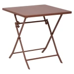 Stolik ogrodowy składany Greensboro 70x70, Mahogany - Hesperide