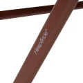 Stolik ogrodowy składany Greensboro 70x70, Mahogany - Hesperide