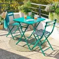 Stolik ogrodowy składany Greensboro 70x70, Opal green - Hesperide