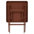 Mały stolik ogrodowy składany Greensboro 40x40, Mahogany - Hesperide